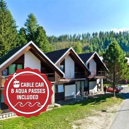 Bungalovy Fis Economy Villa Štrbské Pleso Buitenkant foto