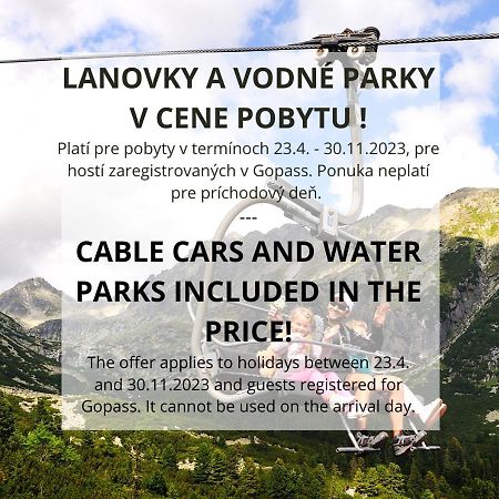 Bungalovy Fis Economy Villa Štrbské Pleso Buitenkant foto