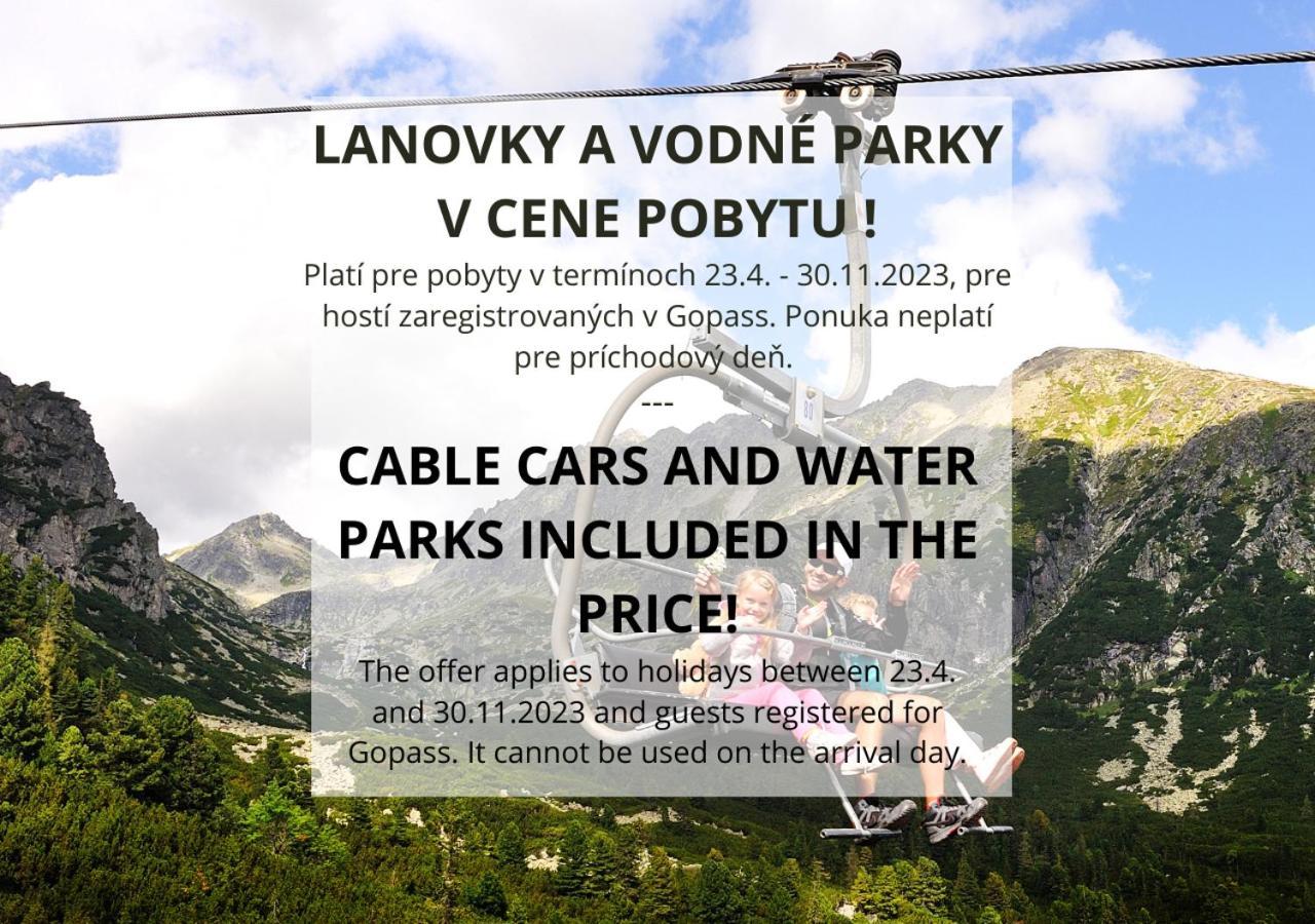 Bungalovy Fis Economy Villa Štrbské Pleso Buitenkant foto